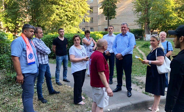 Встреча с жителями завокзального района г.о. Королёв