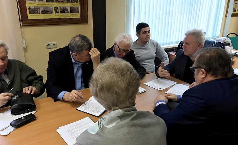 Участие в заседании Президиума Совета объединенной организации ветеранов городского округа Королёв.