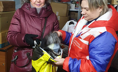 В Королеве продолжаются сбор гуманитарной помощи для жителей Донбасса и участников СВО.