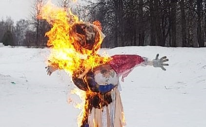 Казаки Королевского казачьего общества провели мероприятие "Проводы зимы"