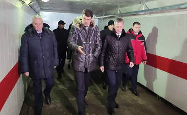 Денис Кравченко провел депутатский контроль хода ремонтных работ подземного перехода на станции Подлипки Дачные