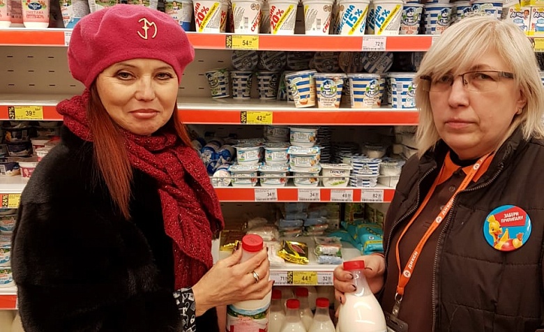 Мониторинг продажи молочных продуктов с истекшим сроком реализации в магазине "Дикси" на проспекте Космонавтов