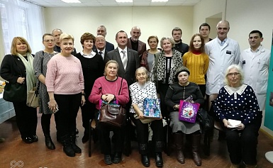 Участие во встрече ветеранов и жителей г. о. Королёв с главным врачом «Королёвской городской больницы».