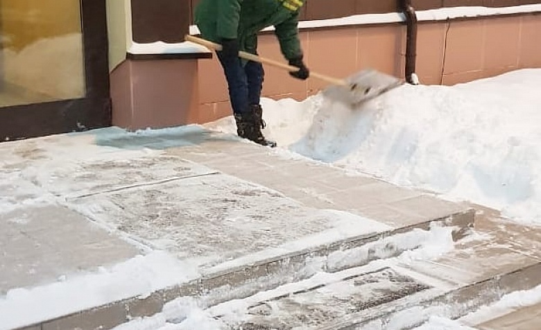 Общественный мониторинг по уборке снежного покрова на дорожном полотне и тротуарах ЖК "Валентиновка Парк".