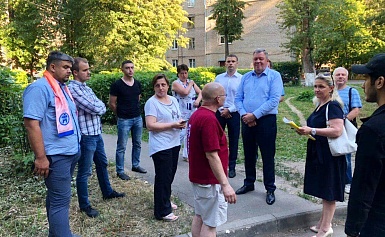 Встреча с жителями завокзального района г.о. Королёв