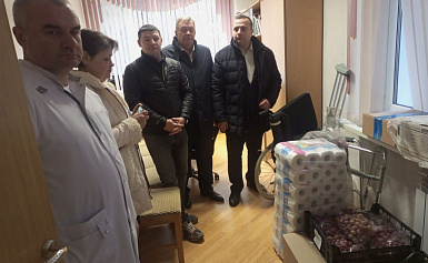 Посетили медицинский центр восстановительного лечения ЦВКГ им. П.В. Мандрыка