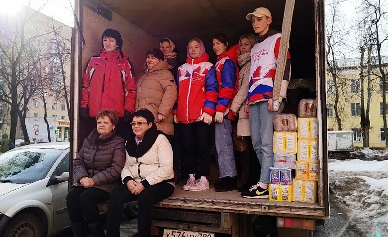 Очередная машина с 5-ю тоннами груза гуманитарной помощи из Королева была отправлена в ресурсный центр Волоколамска для формирования гуманитарного конвоя на Донбасс